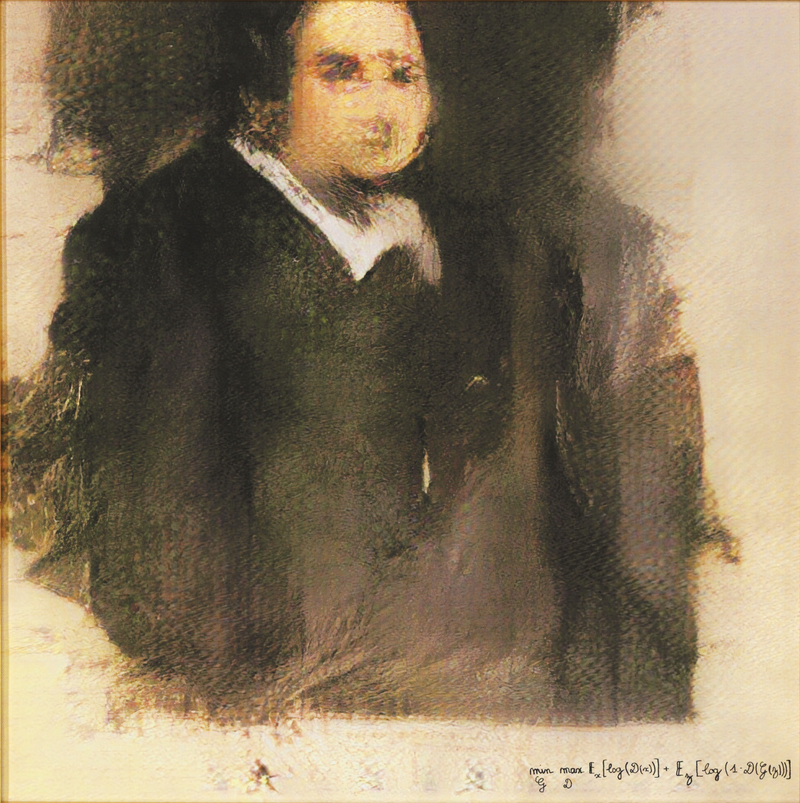 Figure 1: Portrait of Edmond Belamy by Obvious